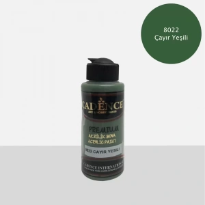 PREMIUM AKRİLİK BOYA 8022 ÇAYIR YEŞİLİ 120ML