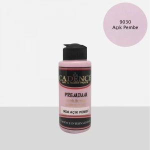 PREMIUM AKRİLİK BOYA 9030 AÇIK PEMBE 120ML