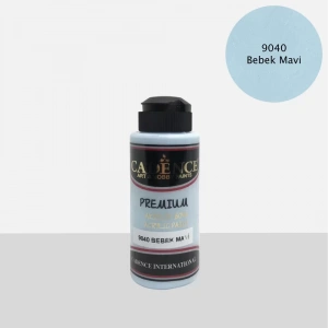 PREMIUM AKRİLİK BOYA 9040 B. MAVİ 120ML