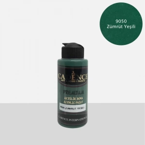 PREMIUM AKRİLİK BOYA 9050 ZÜMRÜT YEŞİLİ 120ML