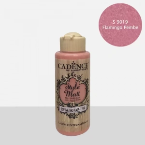STYLE MAT AKRİLİK BOYA S-9019 F. PEMBE 120ML