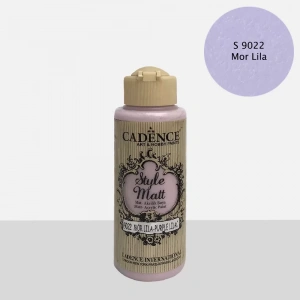 STYLE MAT AKRİLİK BOYA S-9022 MOR LİLA 120ML