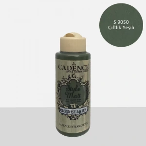 STYLE MAT AKRİLİK BOYA S-9050 ÇİFTLİK YEŞİLİ 120ML