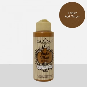 STYLE MAT AKRİLİK BOYA S-9057 AÇIK TARÇIN 120ML