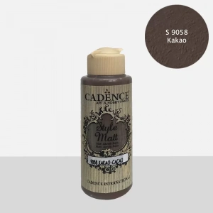 STYLE MAT AKRİLİK BOYA S-9058 KAKAO 120ML