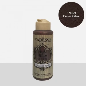 STYLE MAT AKRİLİK BOYA S-9059 ESMER KAHVE 120ML