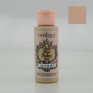 STYLE MATT KUMAŞ BOYA F-603 KUM BEJİ 59ML