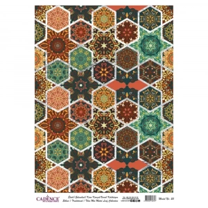 VARAK GÜMÜŞ PİRİNÇ DEKOPAJ MODEL-23 30X42