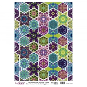 VARAK GÜMÜŞ PİRİNÇ DEKOPAJ MODEL-24 30X42