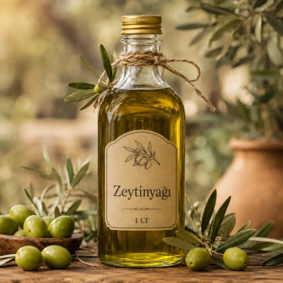 Doğal Katkısız Zeytin Yağı