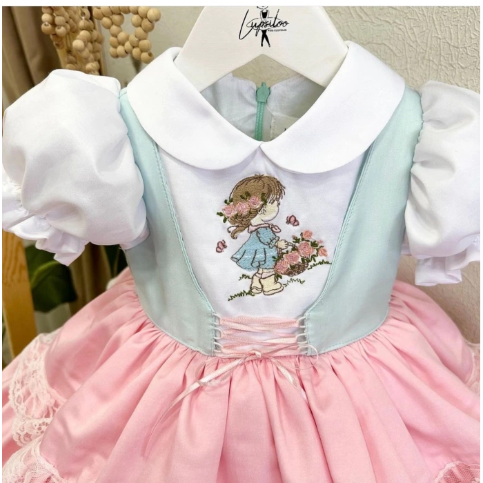 Çicekci kız vintage