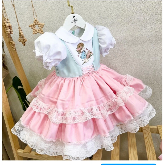 Çicekci kız vintage