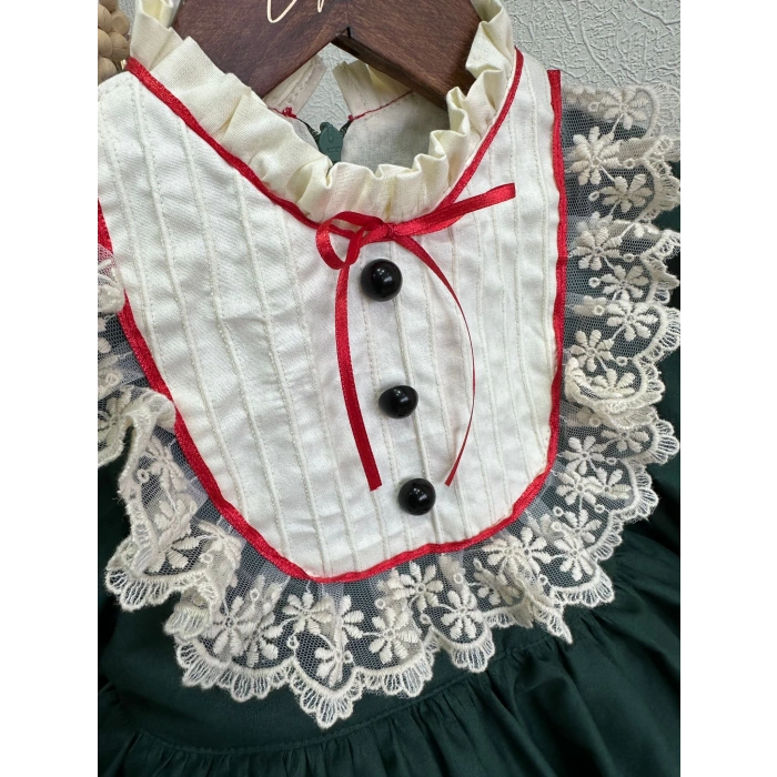 Ekose fırfırlı vintage