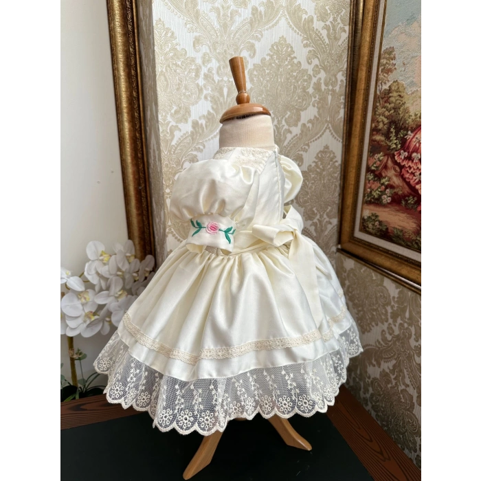 Rokoko nakışlı vintage