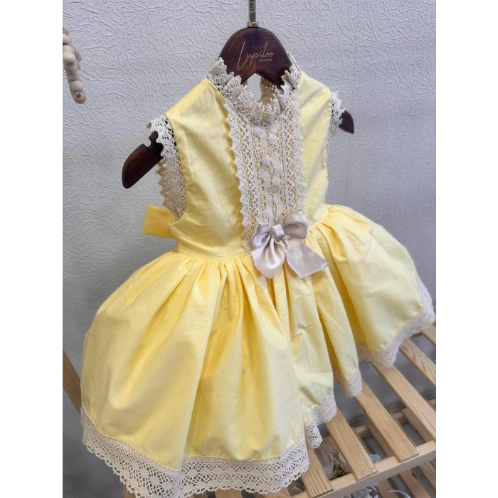 Sarı Kolsuz Vintage