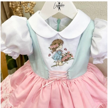 Çicekci kız vintage