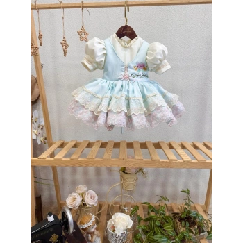 Kuş nakışlı vintage