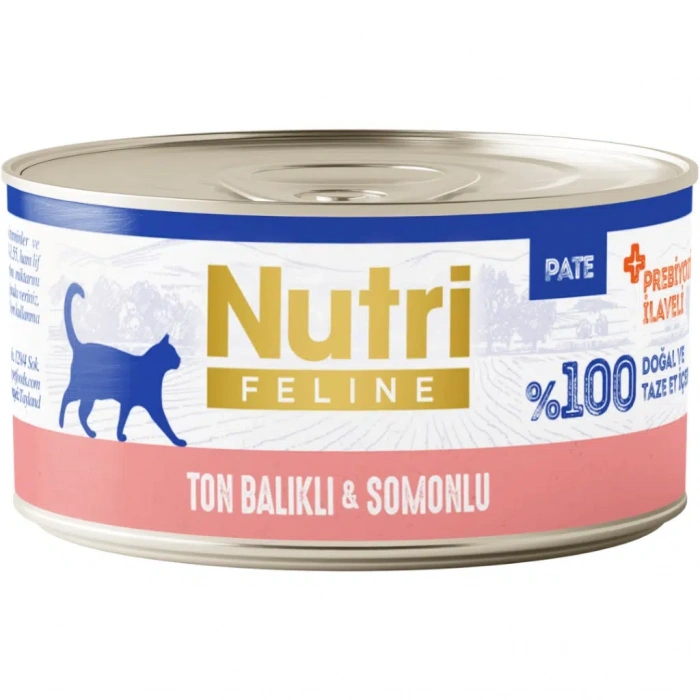 CANS MEAT PASTE TAVUK VE SOMON 100 GR