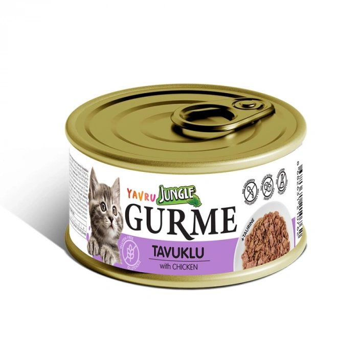 GURME TAVUKLU YAŞ KEDİ MAMA 85 GR
