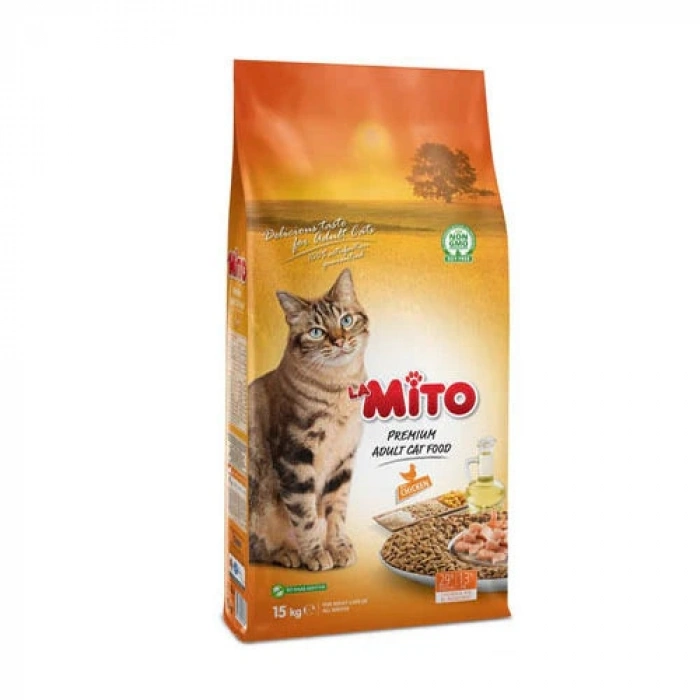 MİTO 15 KG TAVUKLU KEDİ MAMASI