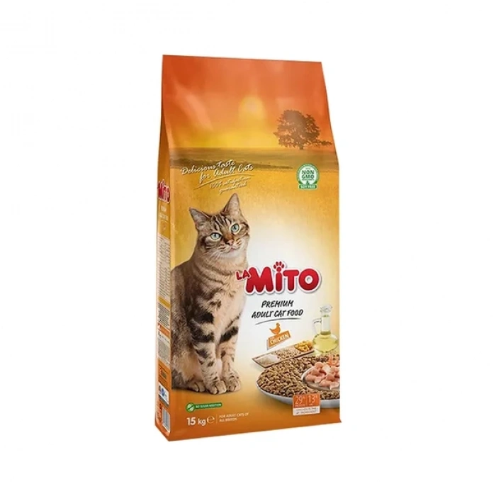 MİTO 15 KG TAVUKLU KEDİ MAMASI