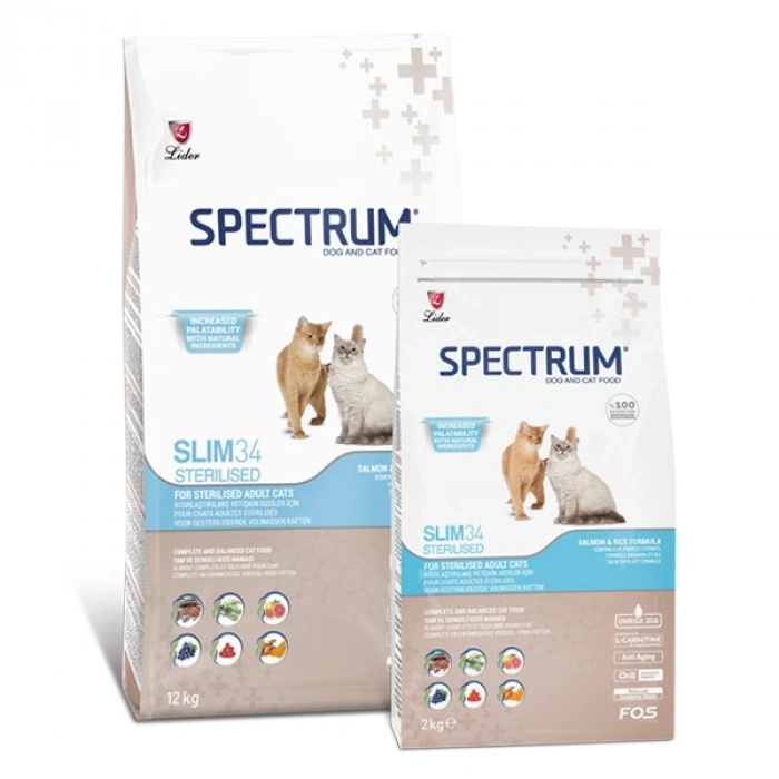 SPECTRUM SLIM 34 KISIR KEDİ MAMASI 2 KG