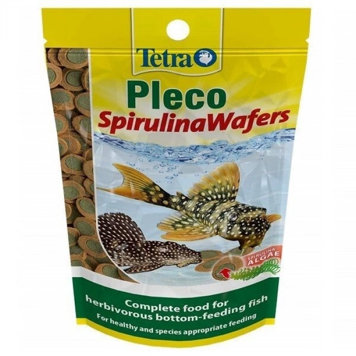 TETRA PLECO SPİRULİNA WAFERS 105 GR