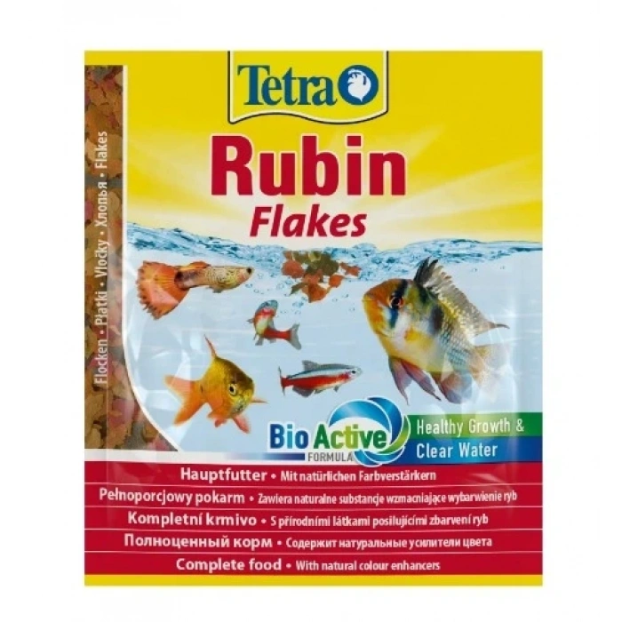 TETRA RUBİN FLAKES 20 GR