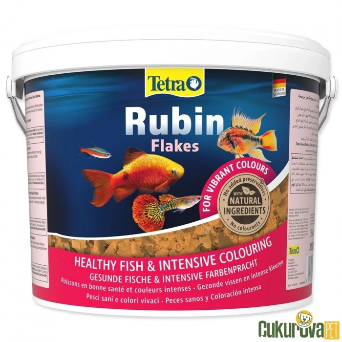 TETRA RUBİN FLAKES KOVA