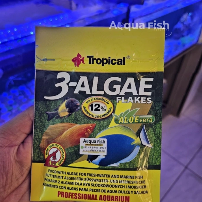 TROPICAL 3 ALGAE FLAKES 20 GR