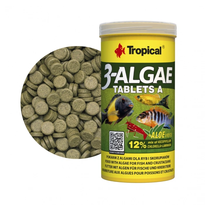 TROPICAL 3-ALGAE TABLETS A 340 ADET