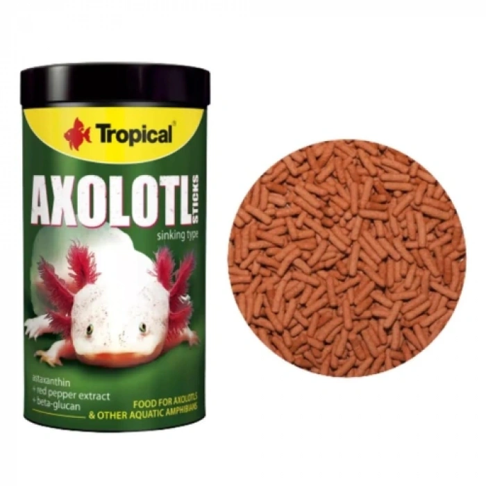 TROPICAL AXOLOTL STICKS 135 GR