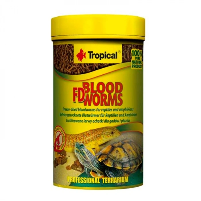 TROPICAL FD BLOODWORMS 7 GR