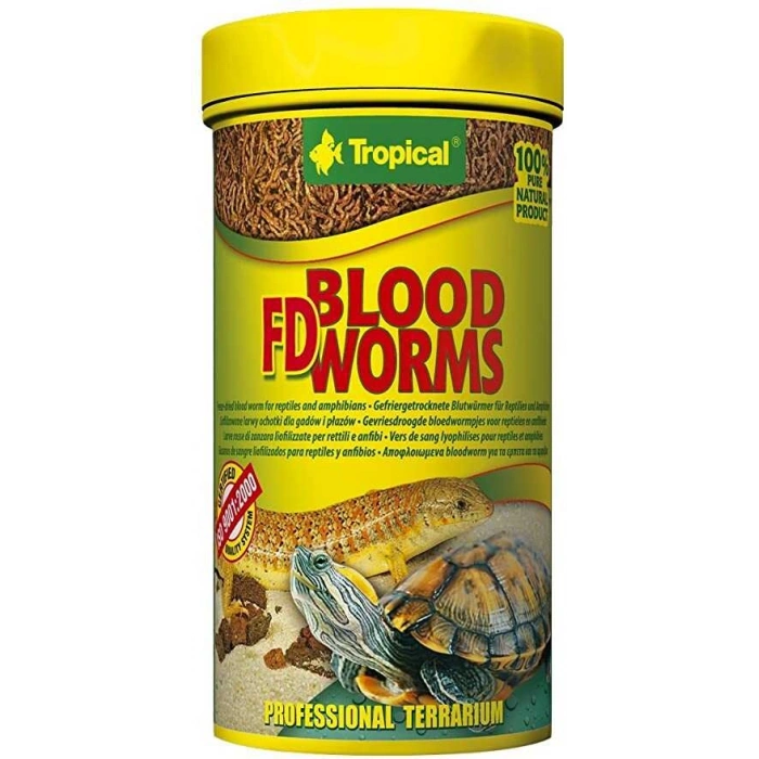 TROPICAL FD BLOODWORMS 7 GR
