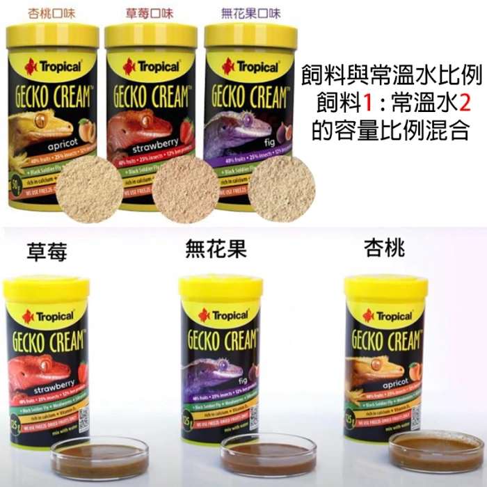 TROPICAL GECKO CREAM KAYISILI 50 GR