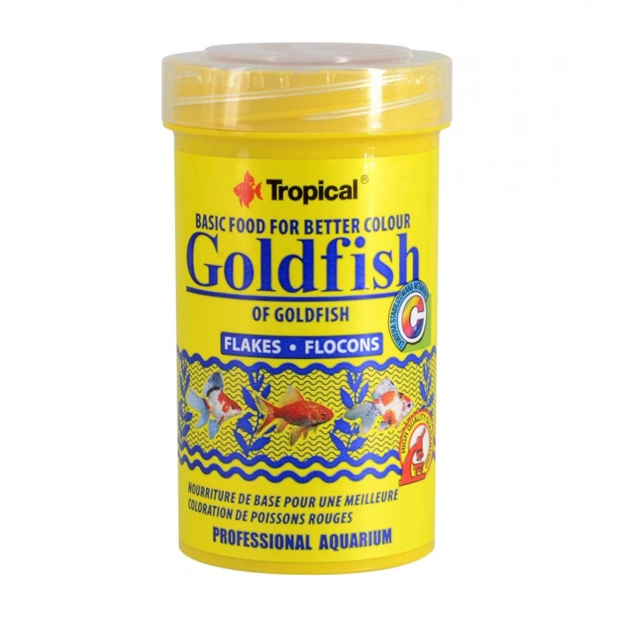 TROPICAL GOLD FISH COLOR FLAKES 20 GR