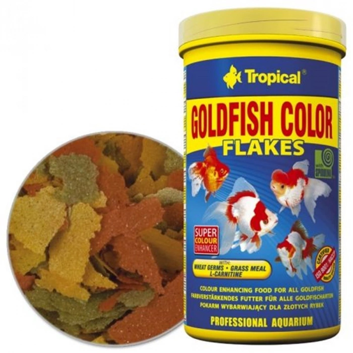 TROPICAL GOLD FISH COLOR FLAKES 20 GR
