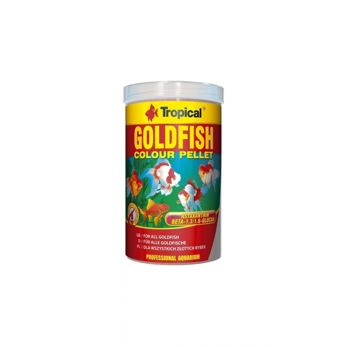 TROPICAL GOLD FISH COLOUR PELLET 36 GR