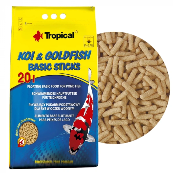 TROPICAL GOLDFISH BASIC STICKS 90 GR