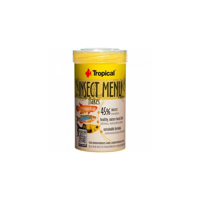 TROPICAL INSECT MENU FLAKES 20 GR