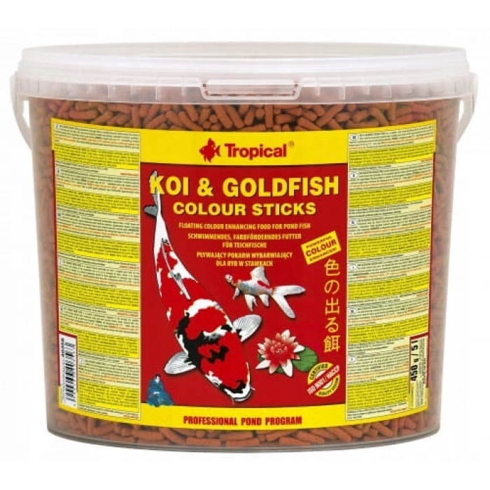 TROPICAL KOI & GOLDFISH COLOUR STICKS 80 GR