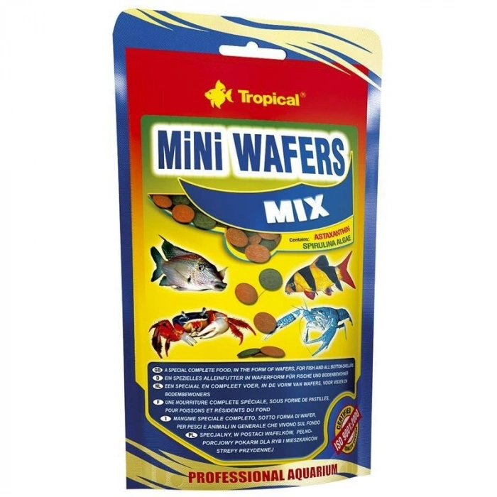 TROPICAL MINI WAFERS MIX 18 GR