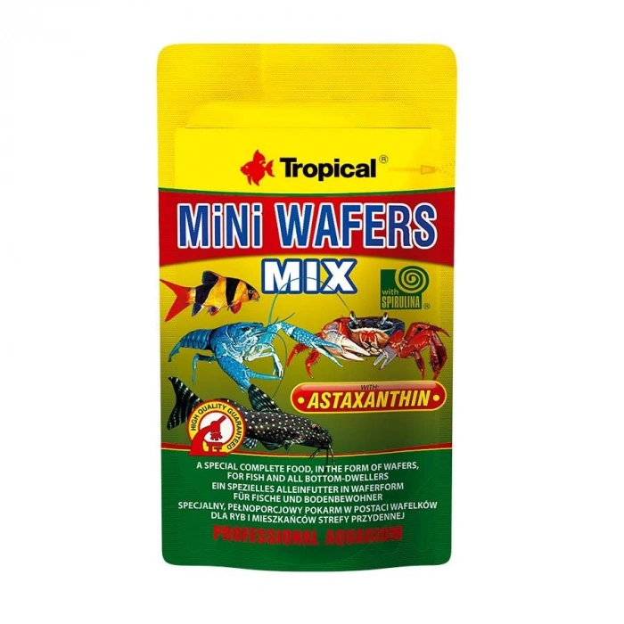 TROPICAL MINI WAFERS MIX 18 GR