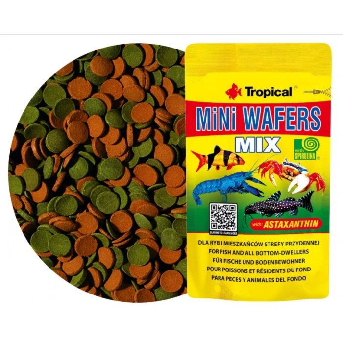 TROPICAL MINI WAFERS MIX 18 GR