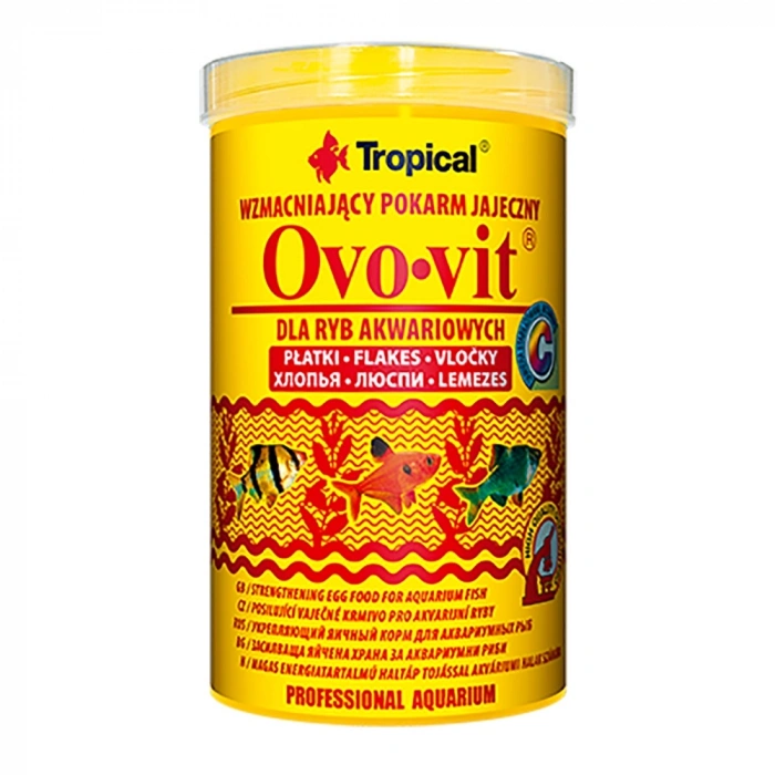 TROPICAL OVO-VİT YUMURTA KATKILI PUL 50 GR
