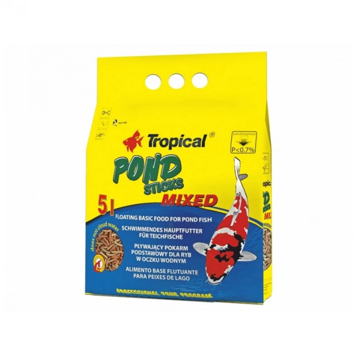 TROPICAL POND STICKS MIXED 90 GR