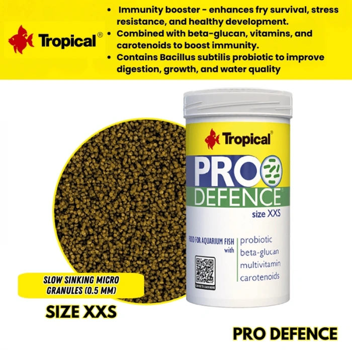 TROPICAL PRO DEFENSE XXS 70 GR