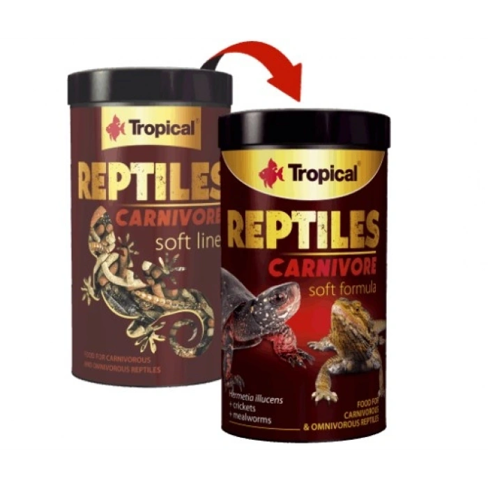 TROPICAL REPTILES CARNIVORE 65 GR