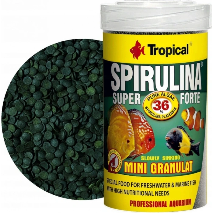 TROPICAL SPIRULINA SUPER FORTE MINI GRANULAT 56 GR