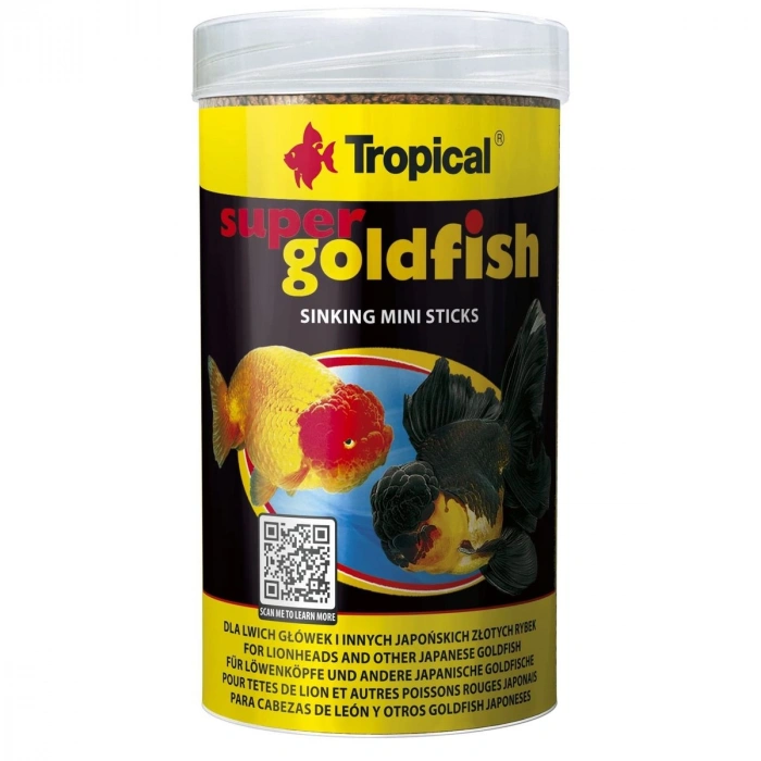 TROPICAL SUPER GOLD FISH MINI STICKS 150 GR